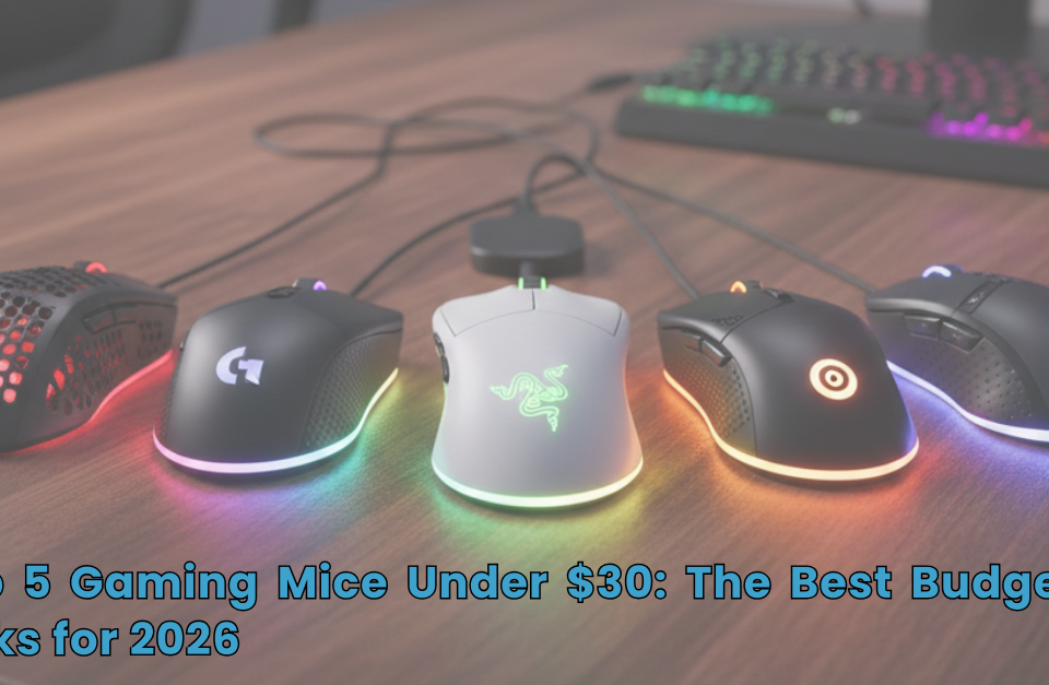 Top 5 Gaming Mice Under $30 The Best Budget Picks for 2026